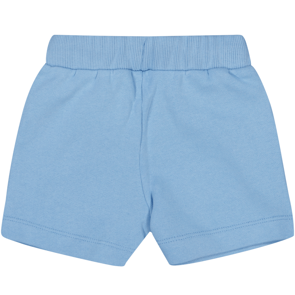 Kenzo kids Baby Jongens Shorts Licht Blauw