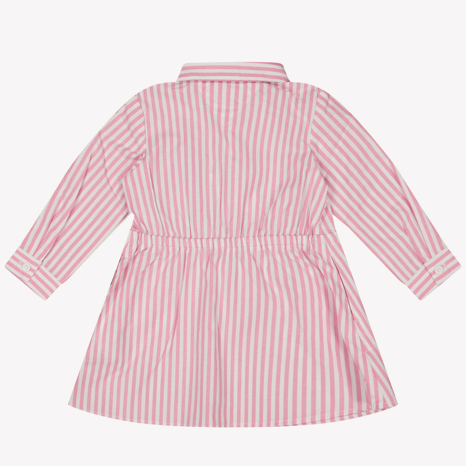 Tommy Hilfiger Baby Meisjes Jurk Licht Roze