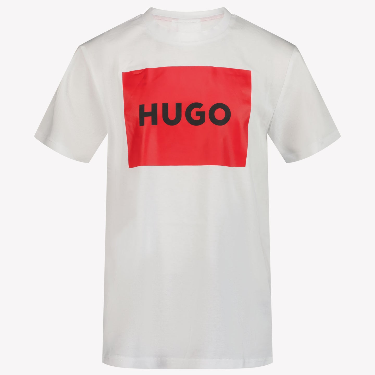 Hugo Kinder Jongens T-shirt Wit