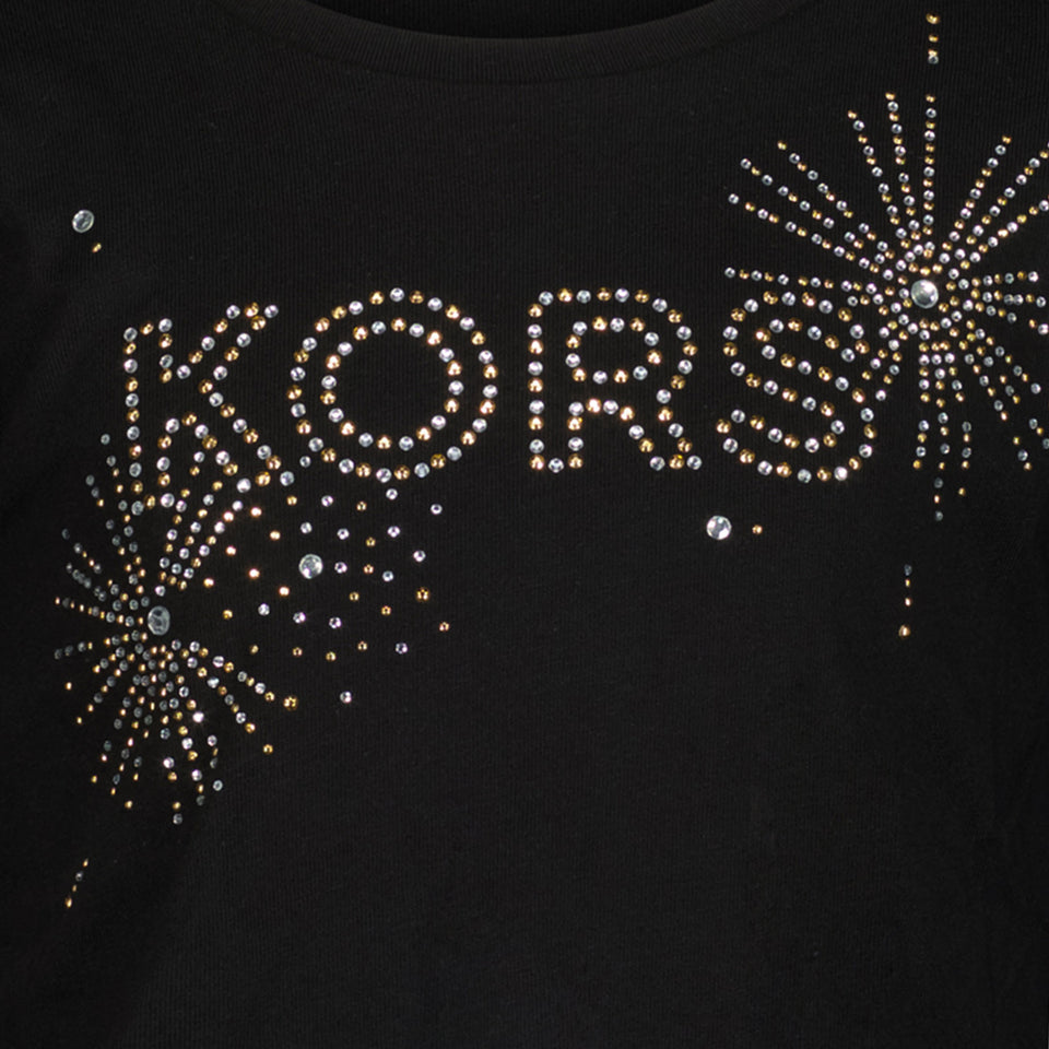 Michael Kors Meisjes T-shirt Zwart