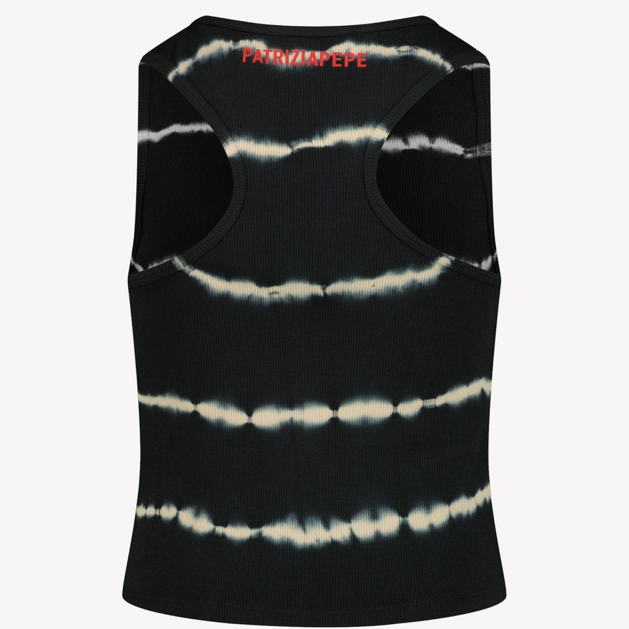 Patrizia Pepe Kinder Meisjes T-shirt Zwart
