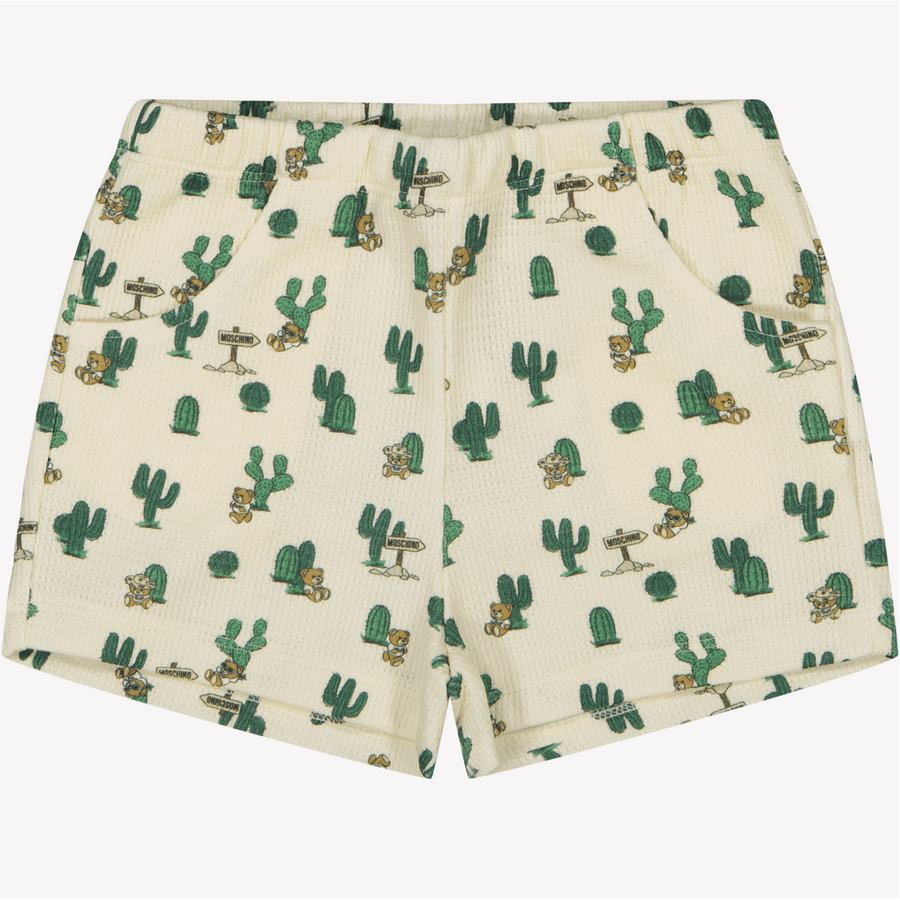 Moschino Baby Jongens Shorts Off White 3/6