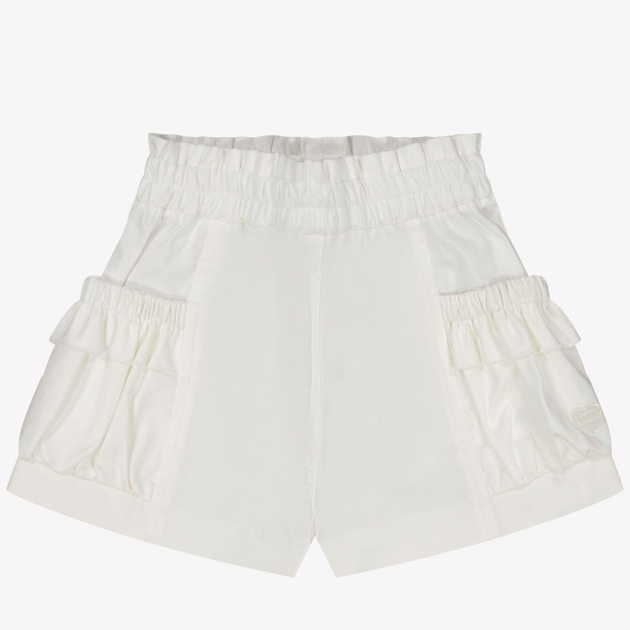 MonnaLisa Baby Meisjes Shorts in Wit