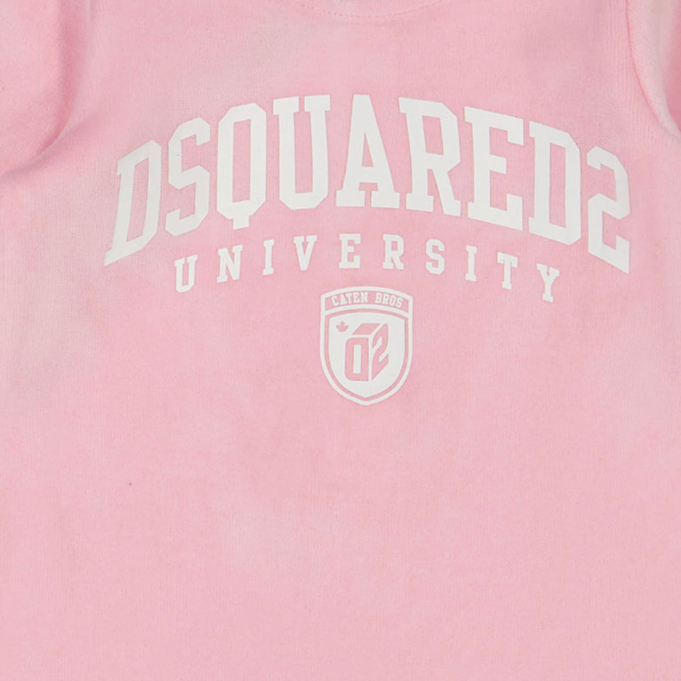 Dsquared2 Baby Meisjes Boxpakje Roze