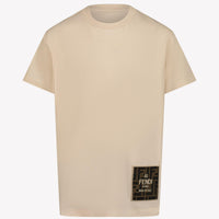 Fendi Unisex T-Shirt Beige