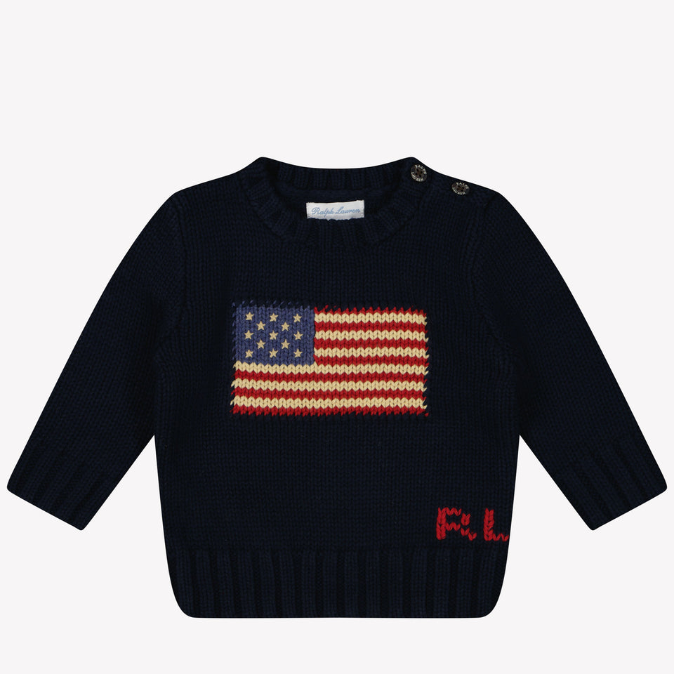 Ralph Lauren Baby Jongens Trui Navy