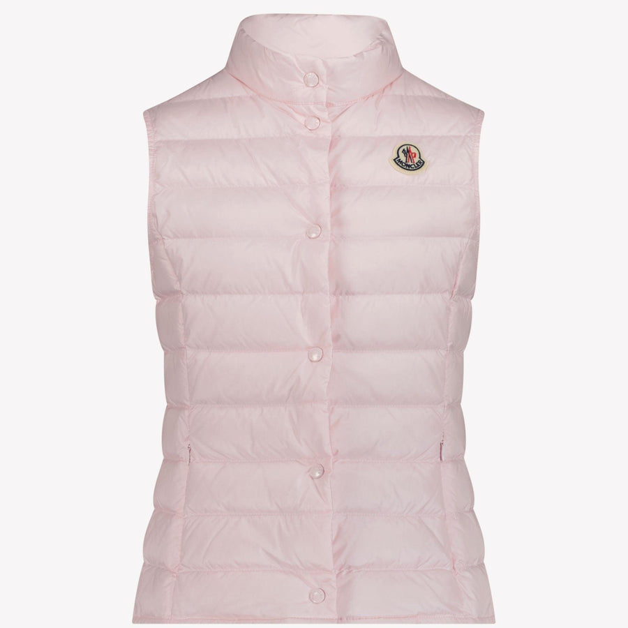 Moncler Kinder Meisjes Bodywarmer Licht Roze