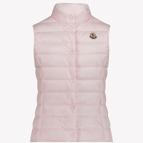 Moncler Kinder Meisjes Bodywarmer Licht Roze