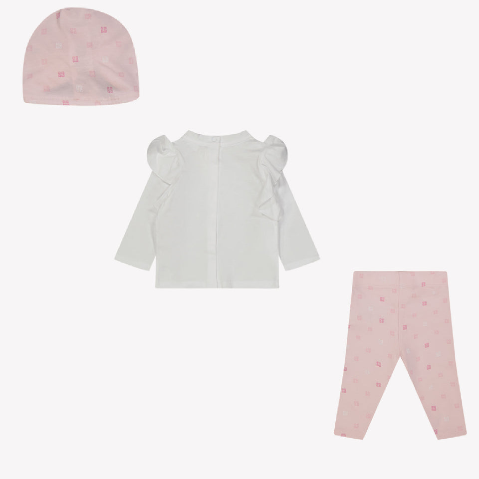 Givenchy Baby Meisjes Setje Licht Roze