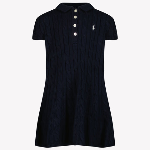 Ralph Lauren Kinder Meisjes Jurk In Navy