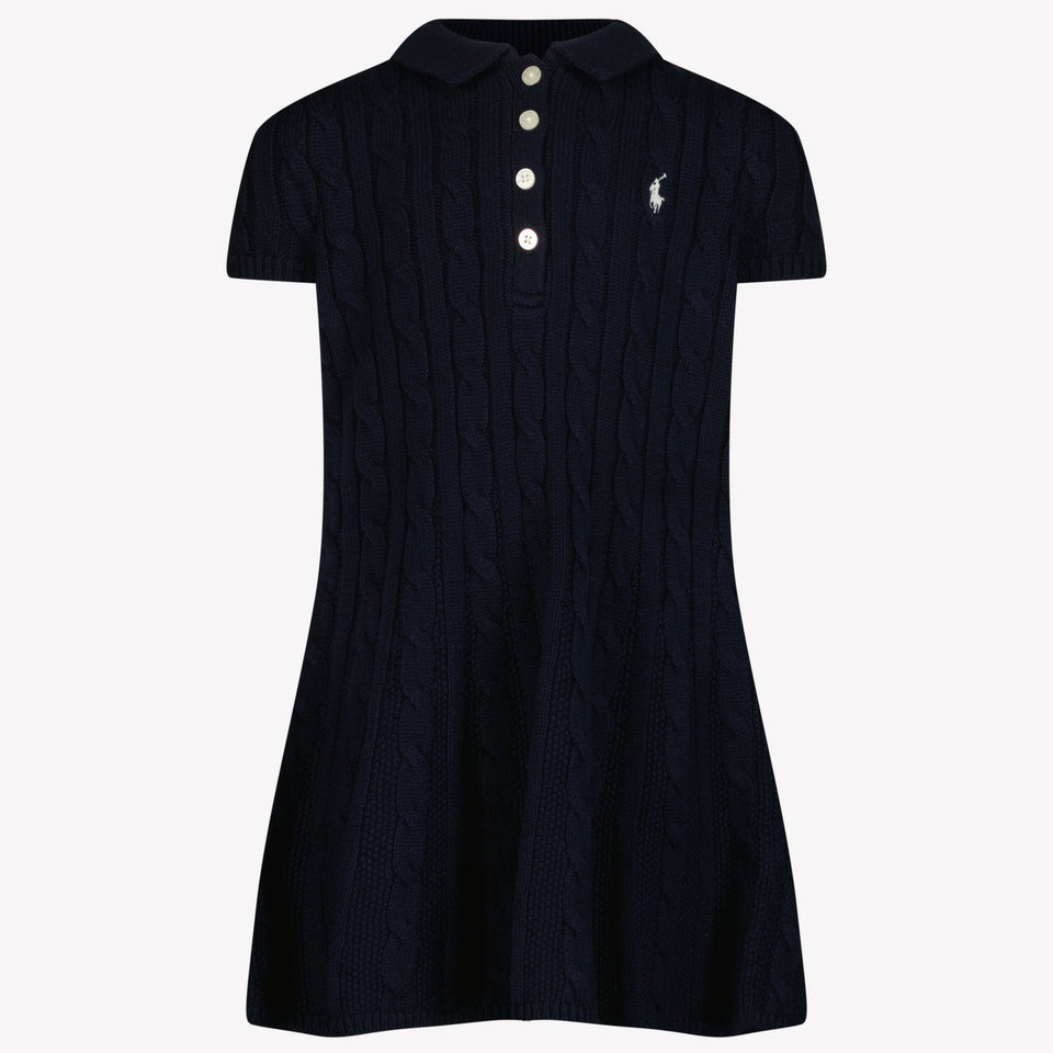 Ralph Lauren Kinder Meisjes Jurk In Navy