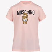 Moschino Unisex T-shirt Licht Roze