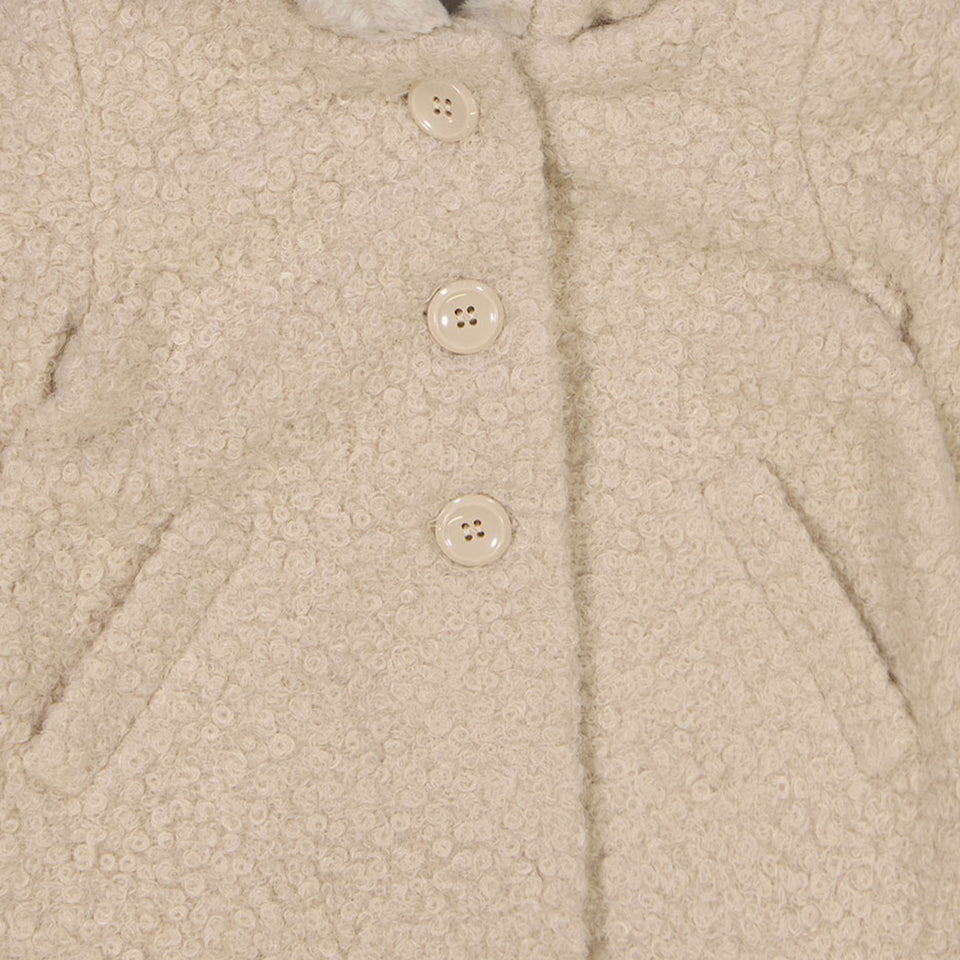 Mayoral Baby Meisjes Winterjas Licht Beige