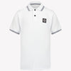 Stone Island Jongens Polo Wit