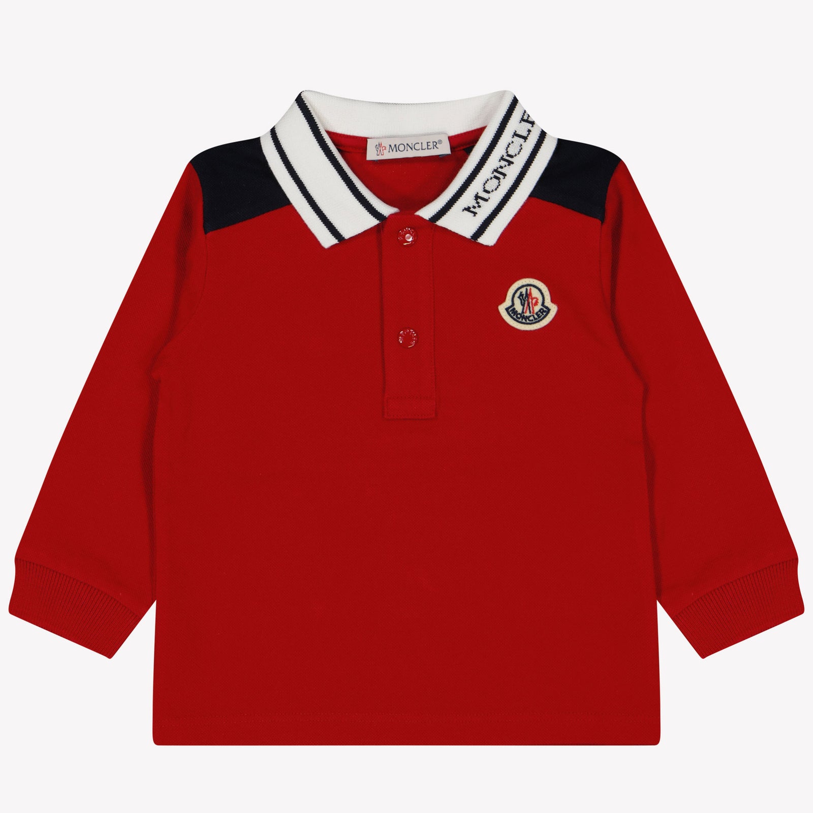 Moncler Baby Jongens Polo Rood