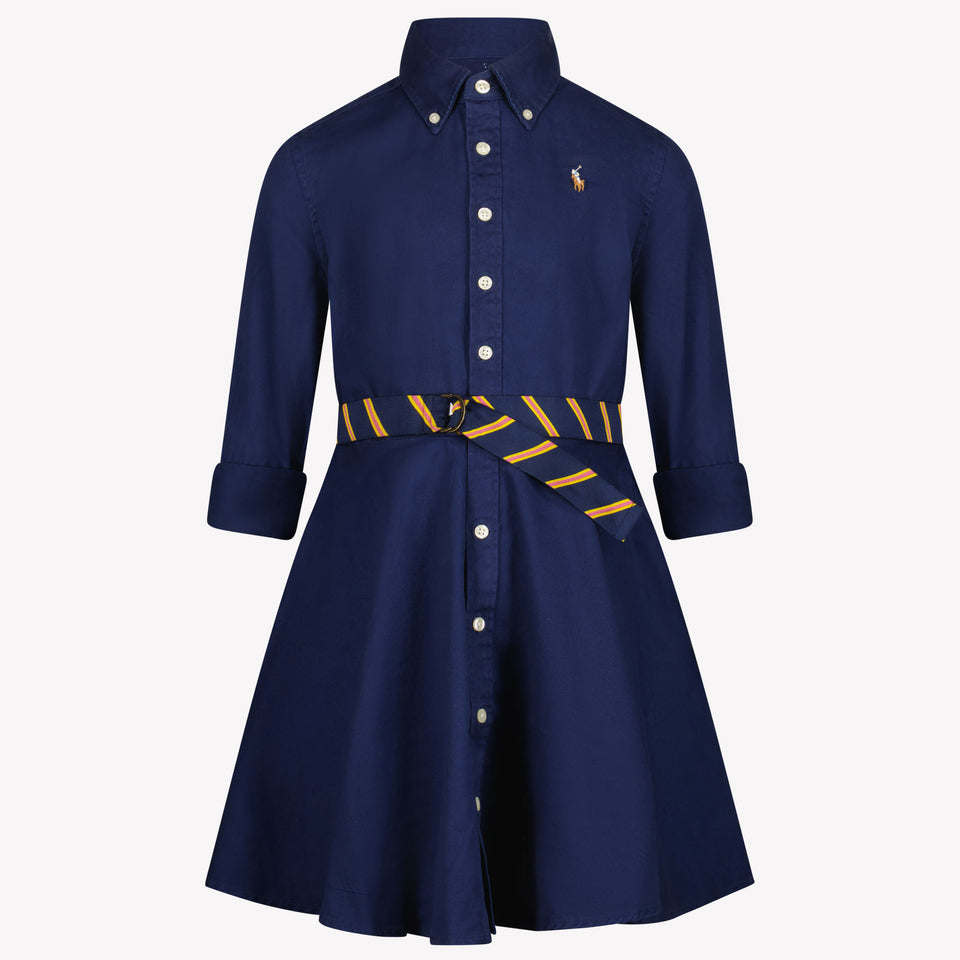 Ralph Lauren Meisjes Jurk Navy