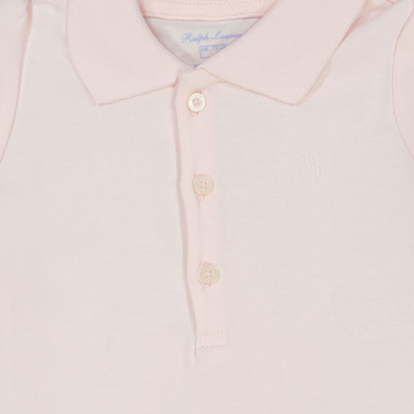 Ralph Lauren Baby Meisjes Rompertje In Licht Roze