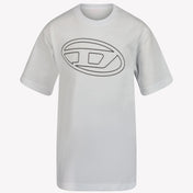 Diesel Jongens T-shirt Wit