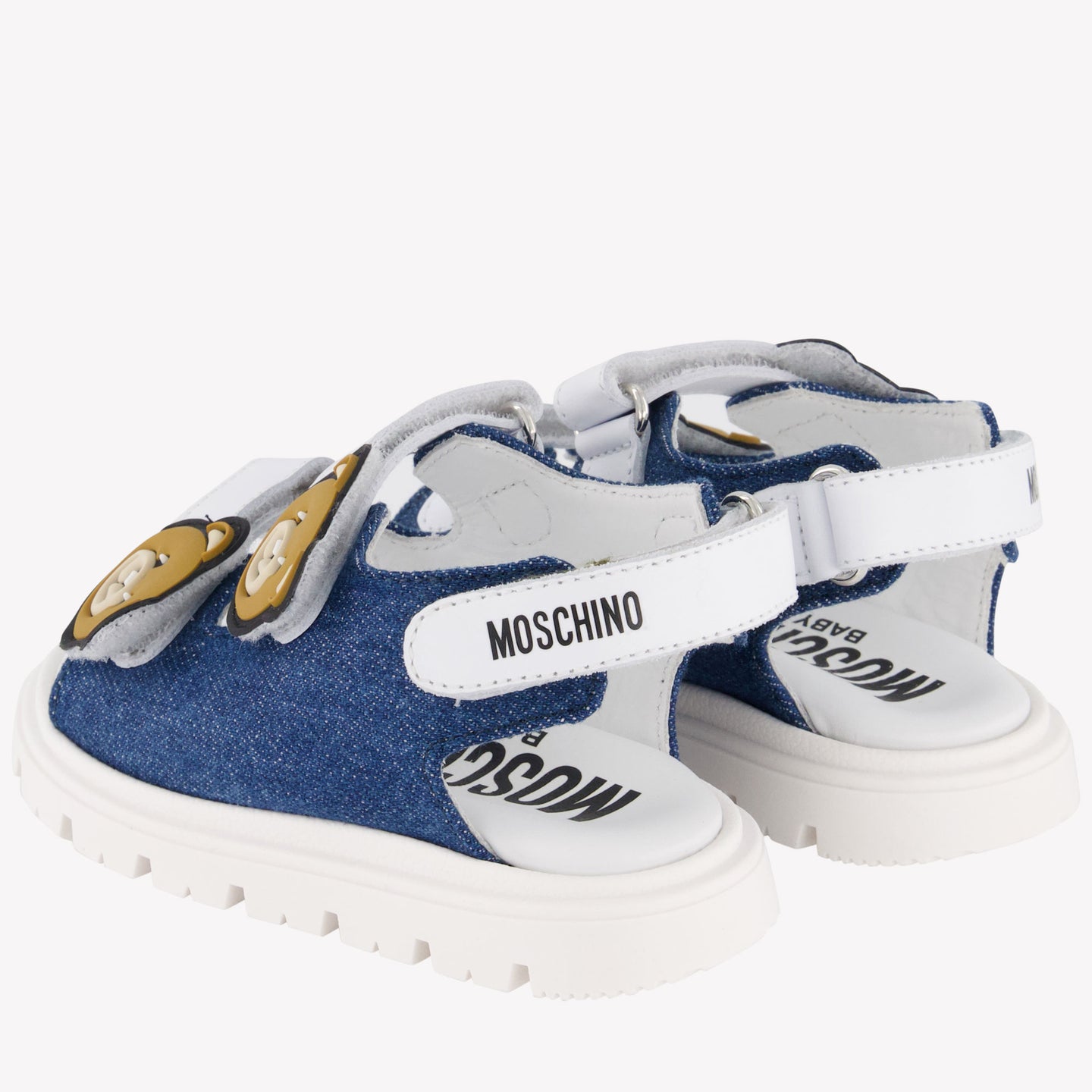 Moschino Unisex Sandalen In Jeans