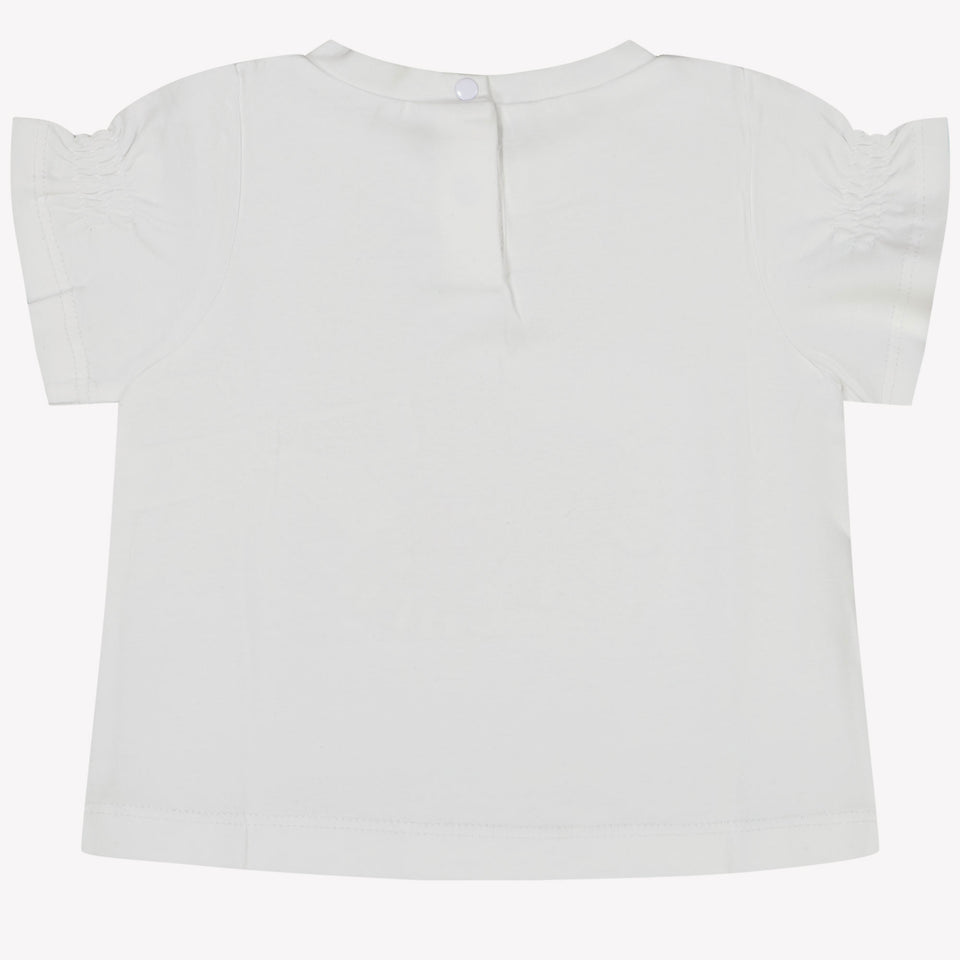 Liu Jo Baby Meisjes T-Shirt In Wit