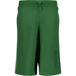 Boss Kinder Jongens Shorts Donker Groen 4Y