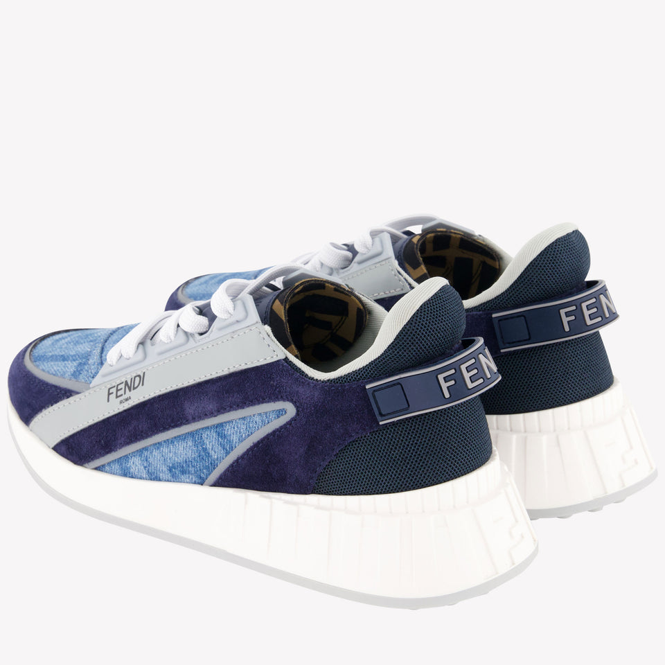 Fendi Unisex Sneakers Blauw