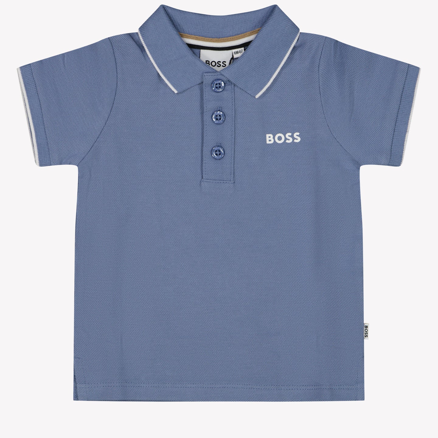 Boss Baby Jongens Polo Licht Blauw