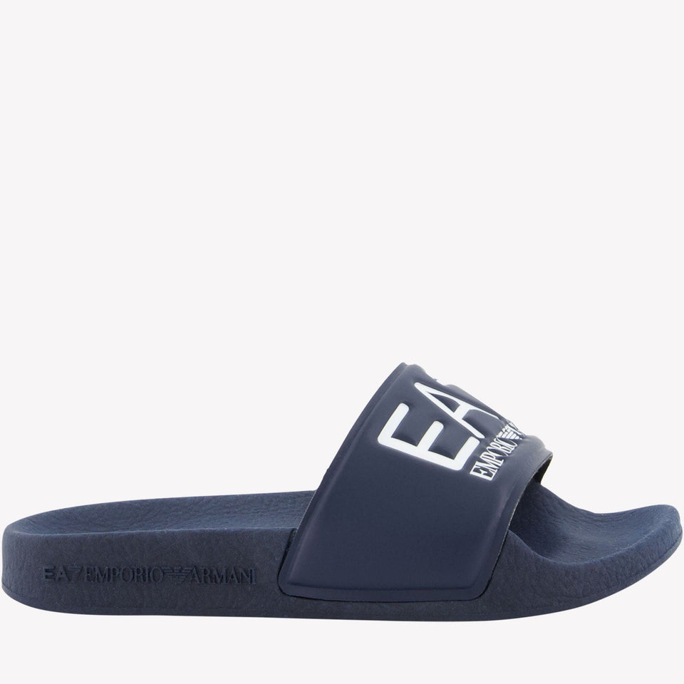 Ea7 Jongens Slippers Navy 28