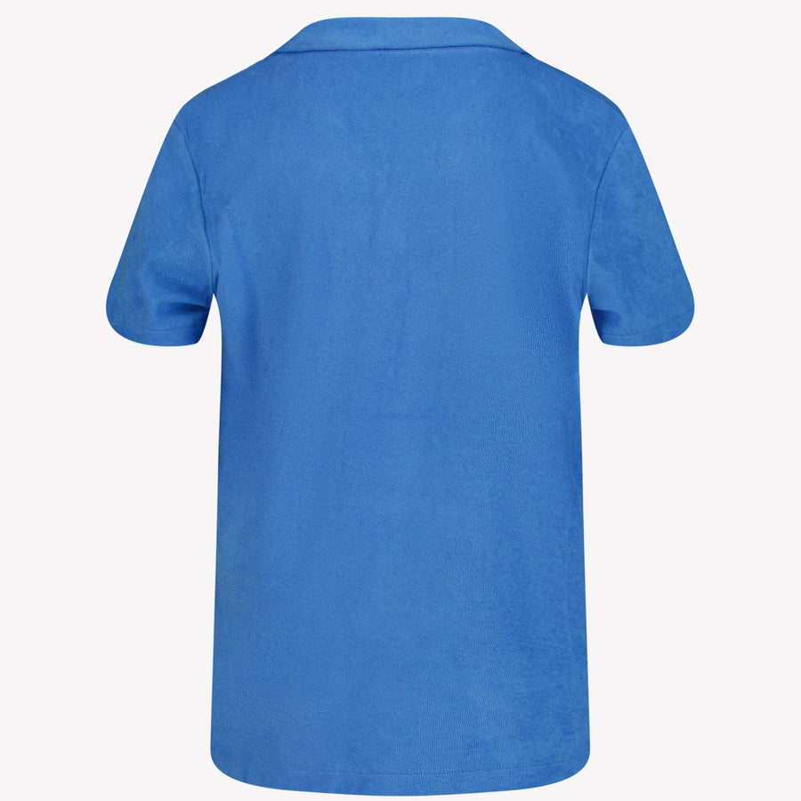 Vilebrequin Kinder Jongens Polo Blauw