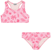 Moschino Kinder Meisjes Zwemkleding Roze