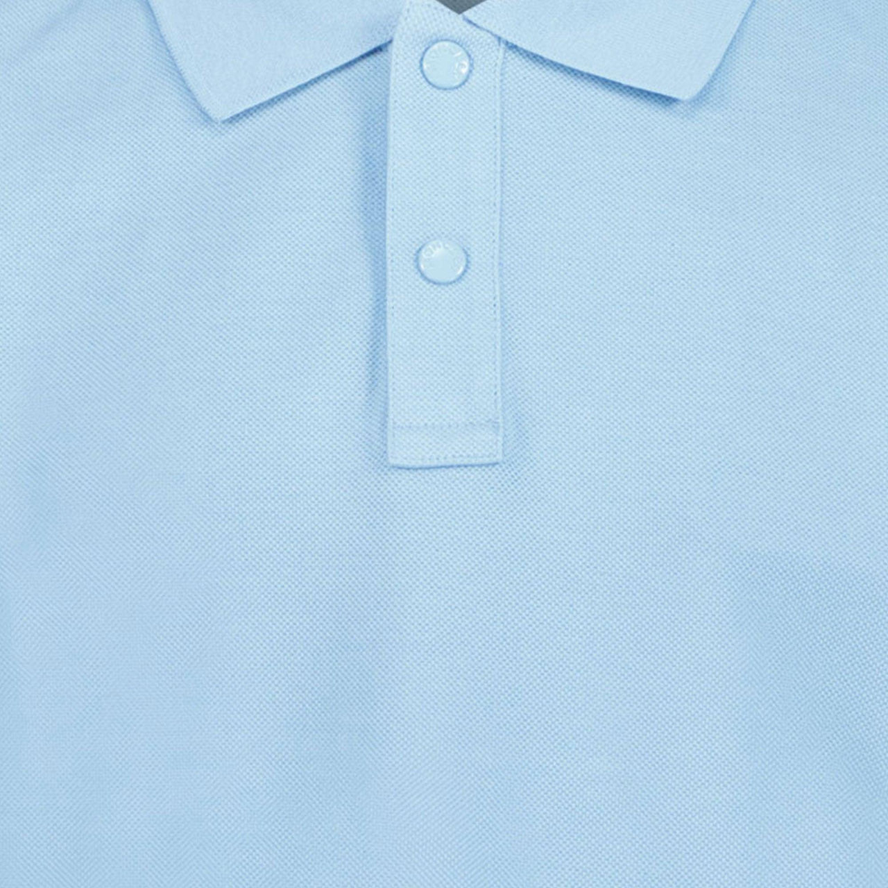 Moncler Kinder Jongens Polo In Licht Blauw