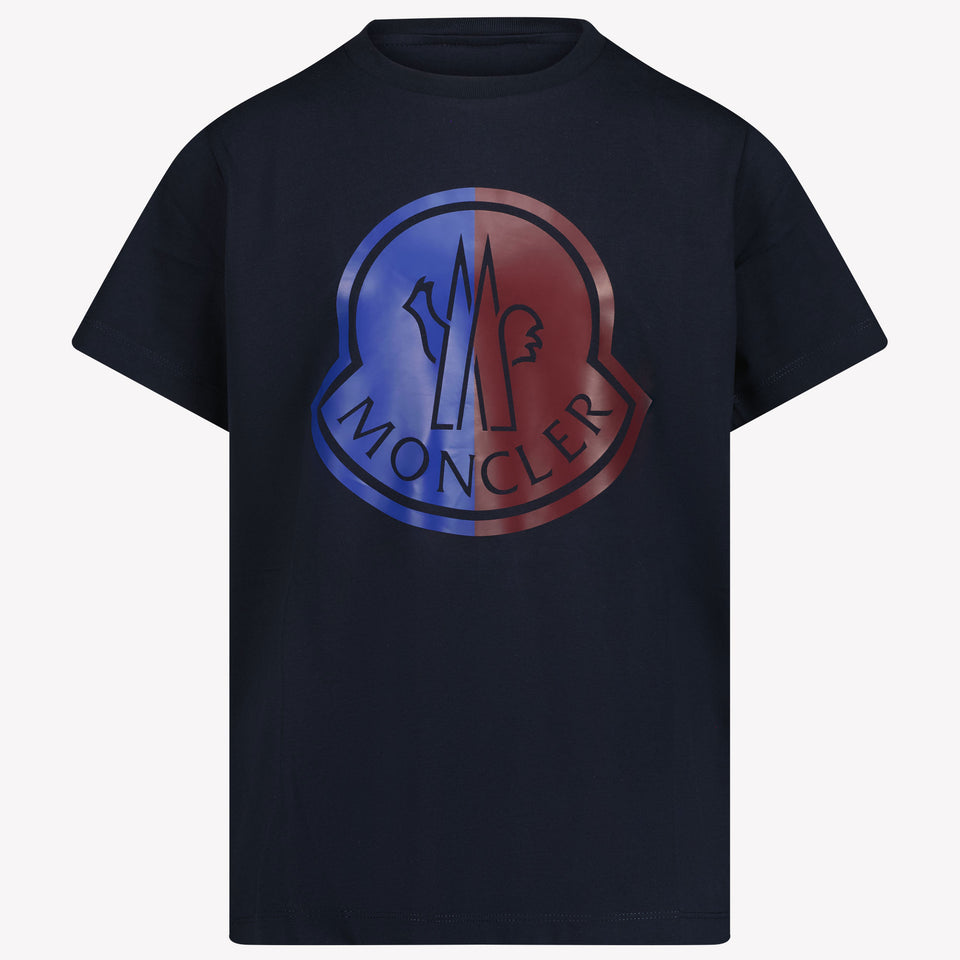 Moncler Jongens T-shirt Navy