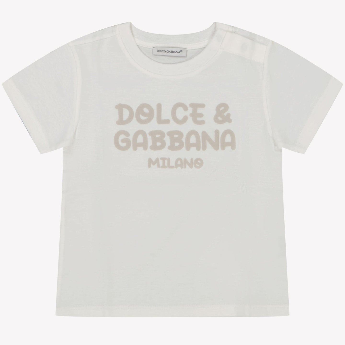 Dolce & Gabbana Baby Jongens T-shirt Off White 3/6