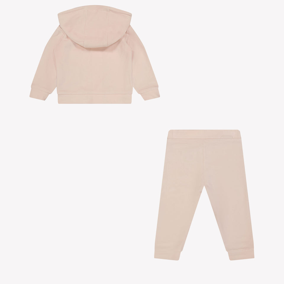 Moncler Baby Meisjes Joggingpak Licht Roze