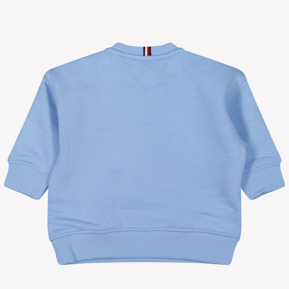 Tommy Hilfiger Baby Unisex Trui Licht Blauw 74