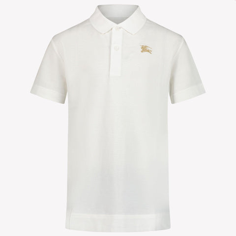 Burberry JOHANE Kinder Jongens Polo In Wit