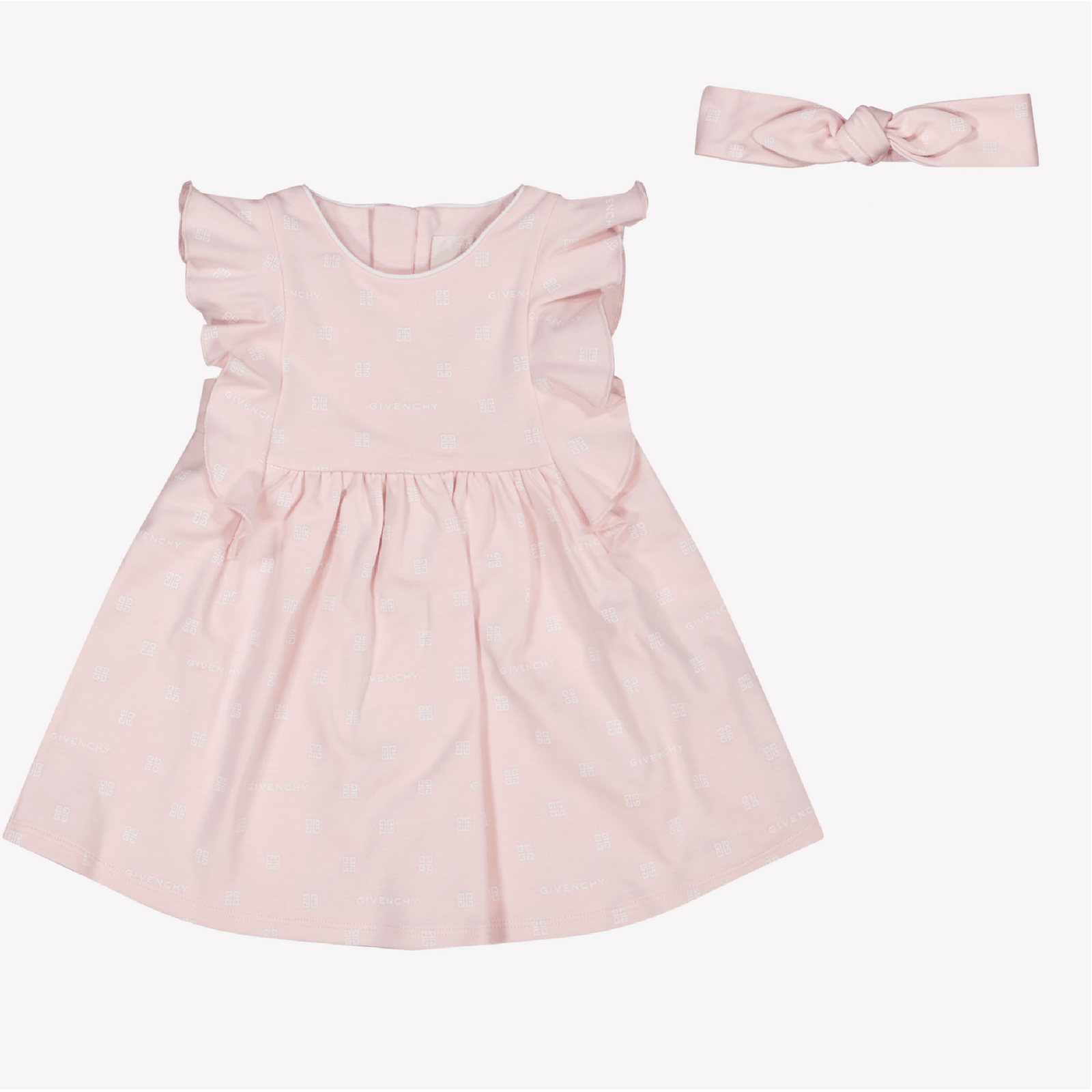 Givenchy Baby Meisjes Jurkje Licht Roze 1mnd