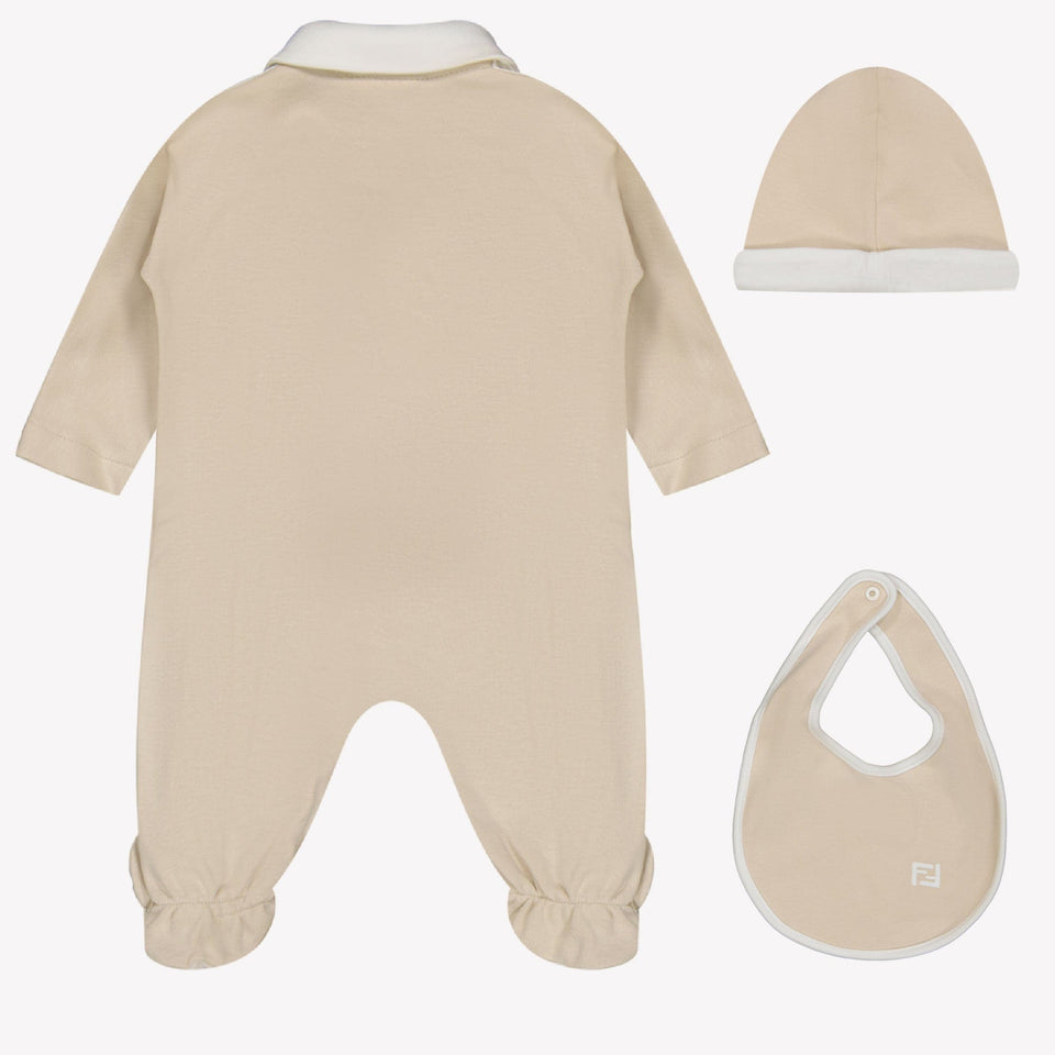 Fendi Baby Unisex Boxpakje Beige