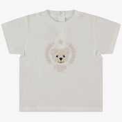 Fendi Baby Unisex T-Shirt In Wit