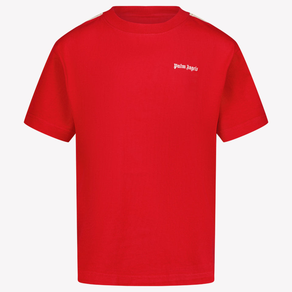 Palm Angels Jongens T-shirt Rood