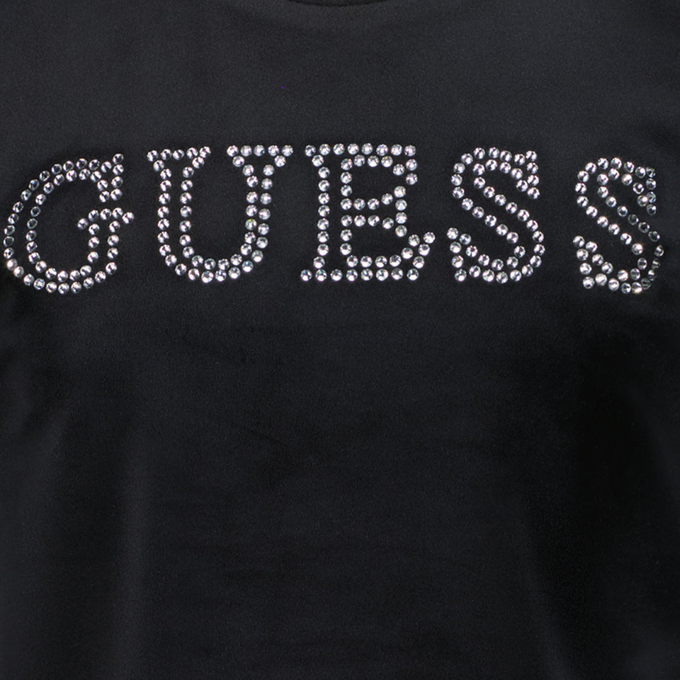 Guess Meisjes T-shirt Zwart