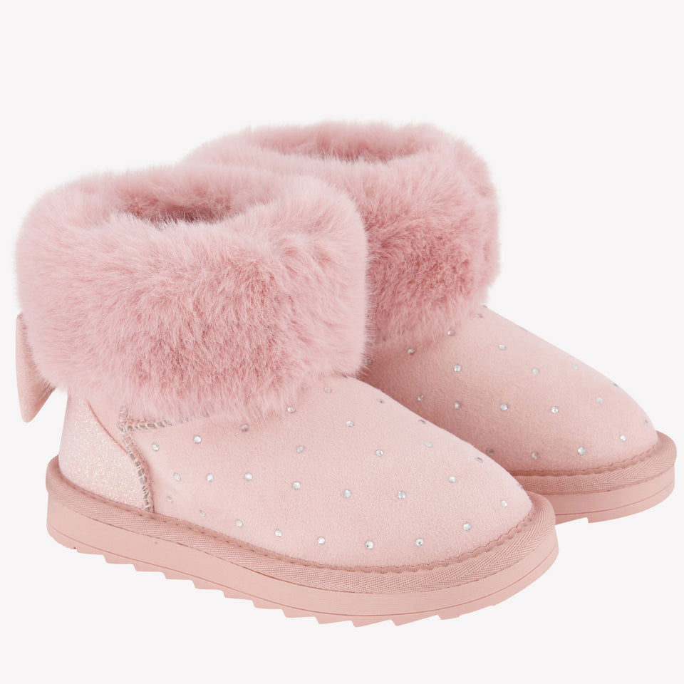 MonnaLisa Meisjes Snowboots Licht Roze