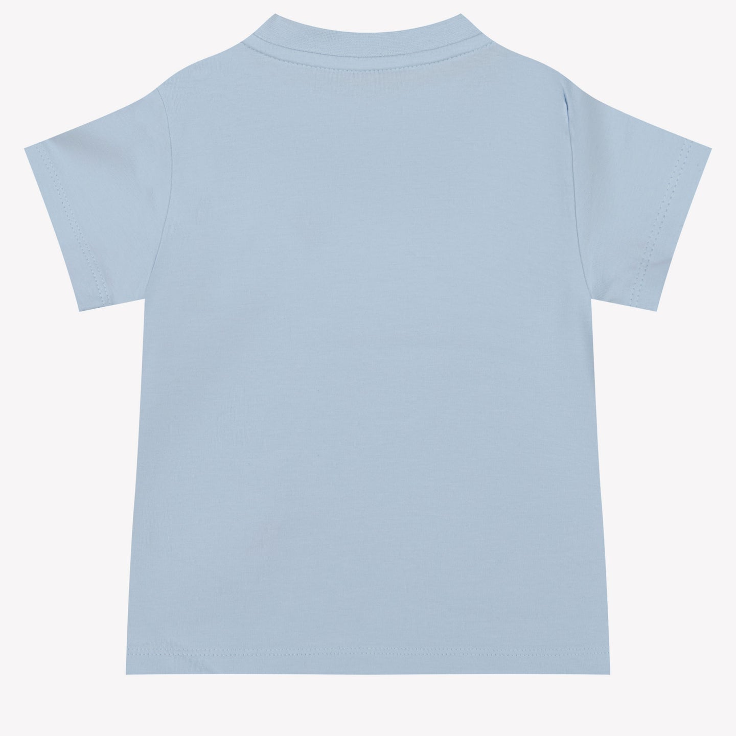 Moncler Baby Jongens T-Shirt In Licht Blauw