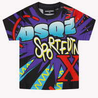Dsquared2 Baby Meisjes T-Shirt Zwart