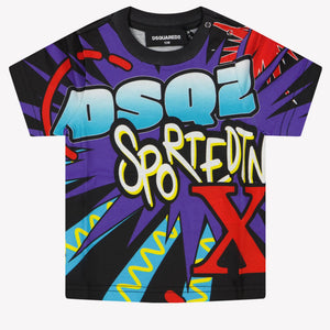 Dsquared2 Baby Meisjes T-Shirt Zwart