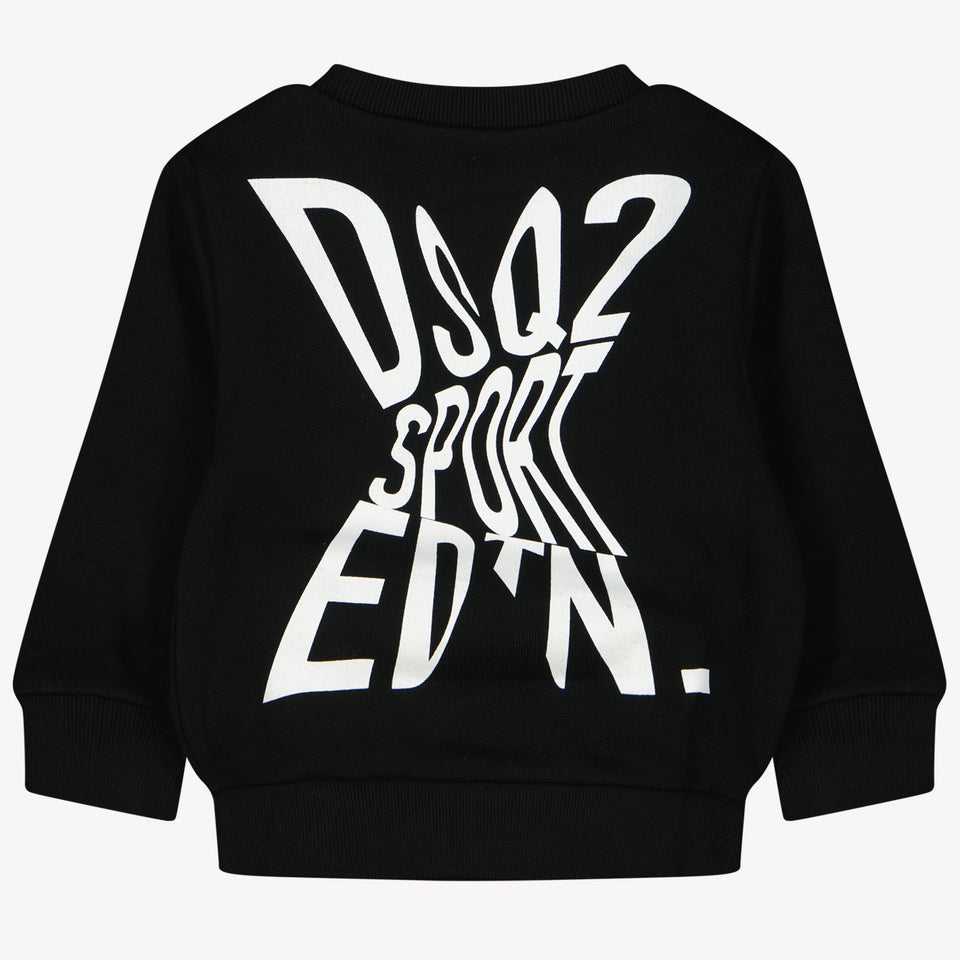 Dsquared2 Baby Jongens Trui Zwart