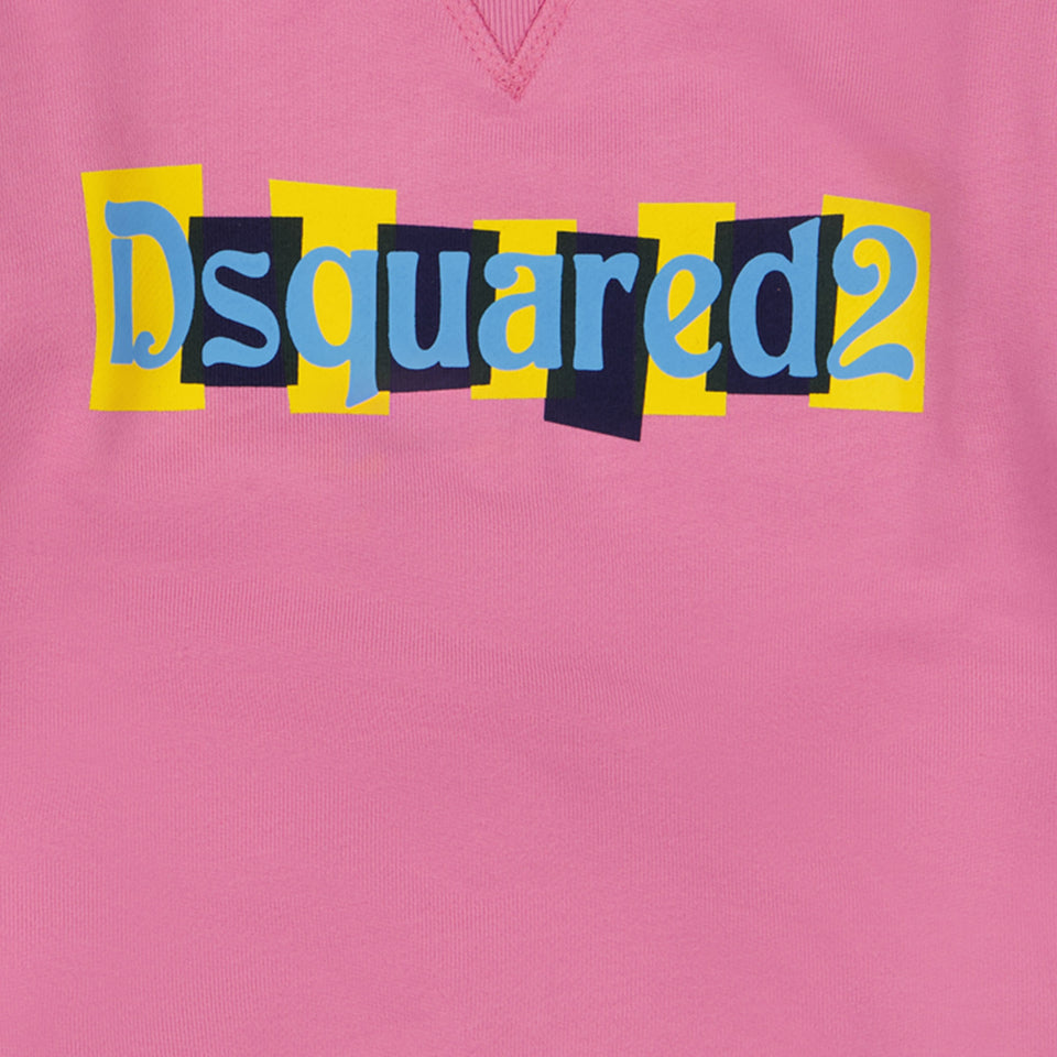 Dsquared2 Baby Meisjes Jurk Roze