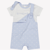 Givenchy Baby Jongens Setje Licht Blauw