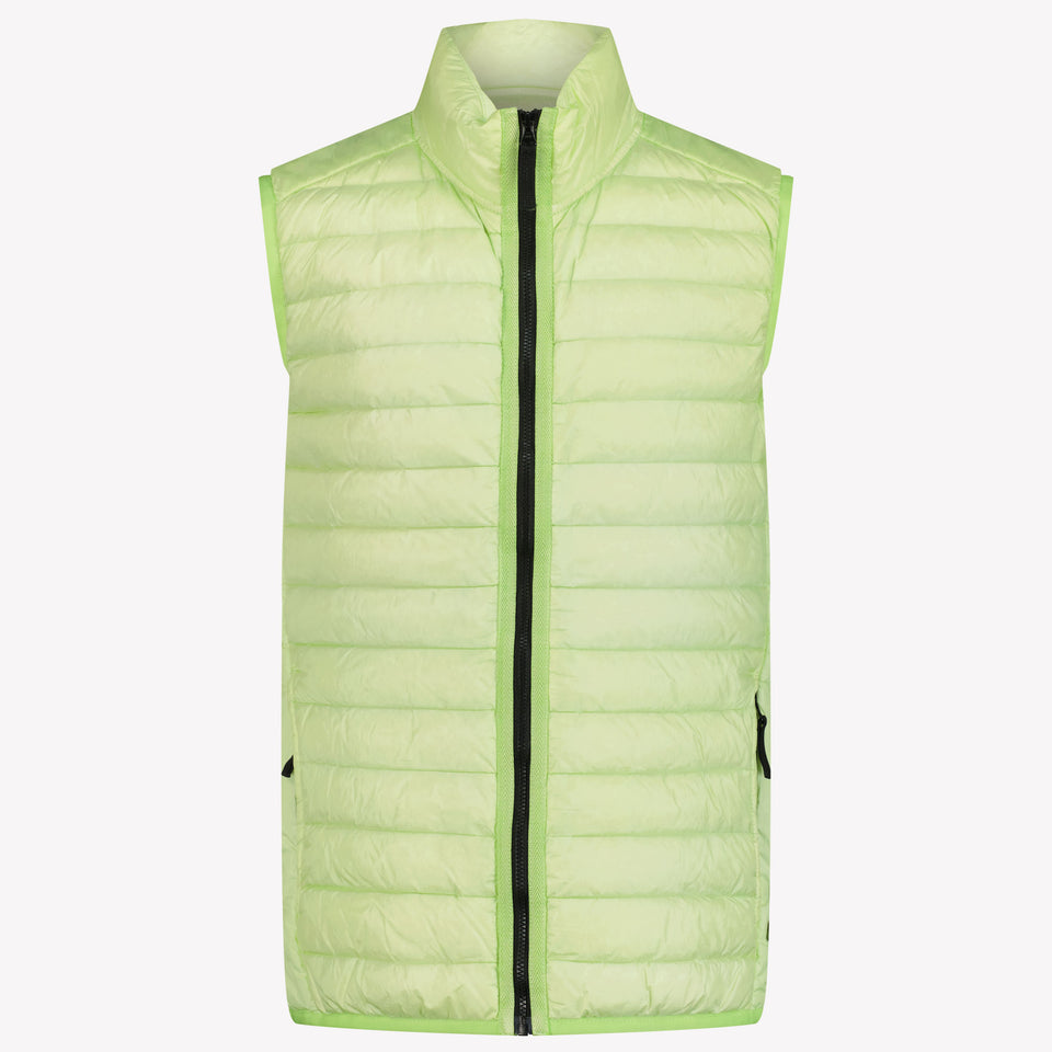 Stone Island Kinder Jongens Bodywarmer In Lime