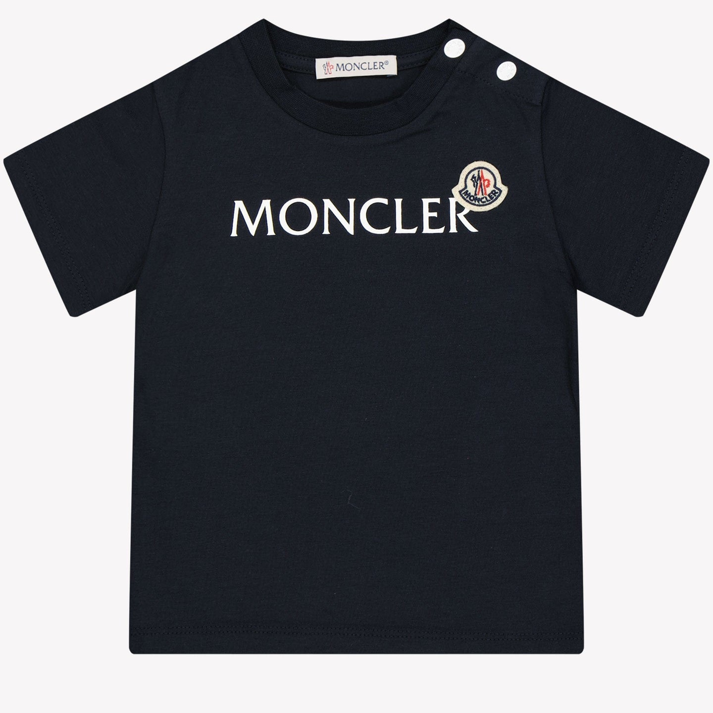 Moncler Baby Unisex T-shirt Navy 3/6